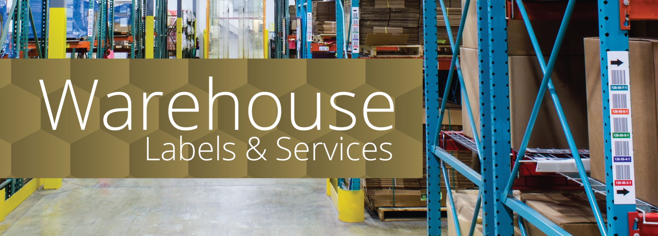 Warehouse Labels & Services with 5 ways to improve warehouse efficiency