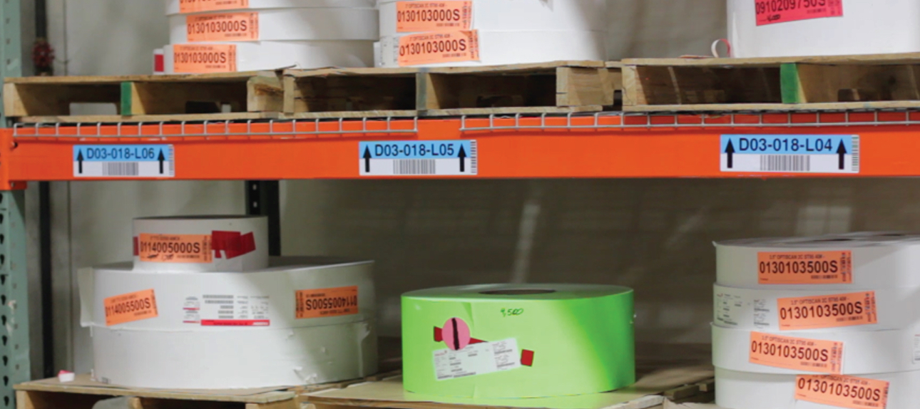 After CleanBeam: clean orange beam with crisp blue location labels
